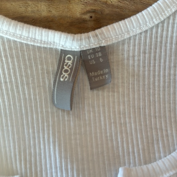 ASOS Baby Girl thin ribbed tank top - Picture 2 of 4